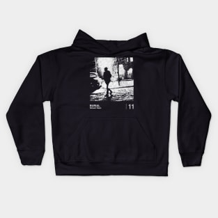 Burial / Minimalist Graphic Artwork Design Kids Hoodie